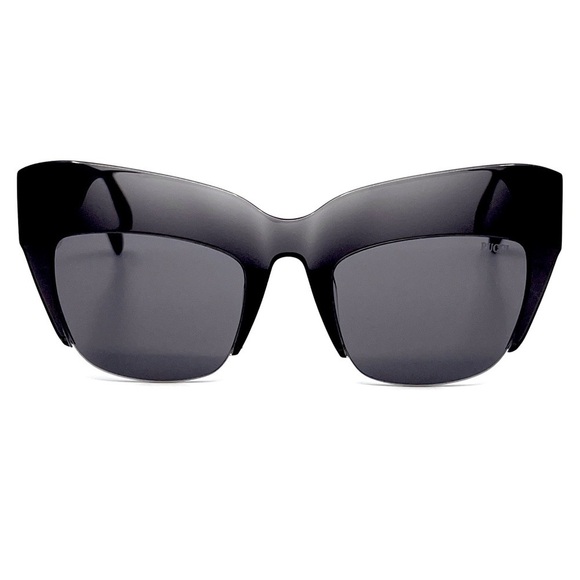 New! EMILIO PUCCI Sunglasses EP138 01A Black Oversized - Picture 4 of 13